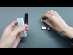 K15 LED 스트립 알루미늄 프로파일용 검정색 PC 커버가 있는 일반 LED 알루미늄 프로파일