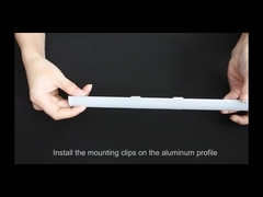 LED 코너 알루미늄 프로파일 LED 스트립 조명 45D 90D용 알루미늄 프로파일을 주도했습니다.