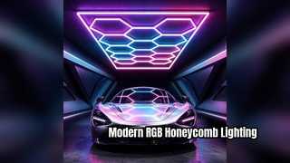 14개의 육각형 RGB LED 조명으로 공간을 즉시 업그레이드하세요