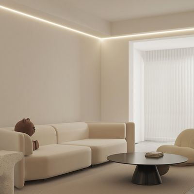 좋은 가격 ROHS Length 2.5m Aluminum Led Lighting Profiles Sandblasting Recessed 온라인으로