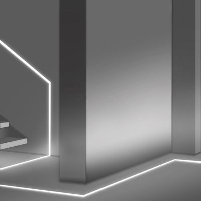 좋은 가격 W50*H35 서피스는 검은 PC 커버 LED 스트립 압출 프로필로 검은 주도하는 알루미늄 프로파일을 탑재했습니다 온라인으로