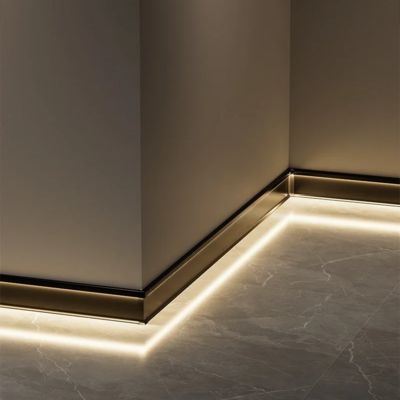 좋은 가격 계단 조명을 위한 주도하는 스트립 알루미늄 프로파일 알루미늄 LED 벽 윤곽 온라인으로