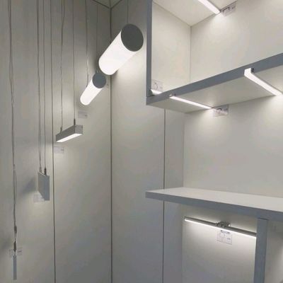 좋은 가격 데코레션 중단되 LED 알루미늄 프로필 6063 T5 지름 120 밀리미터 둥근 LED 구축 온라인으로