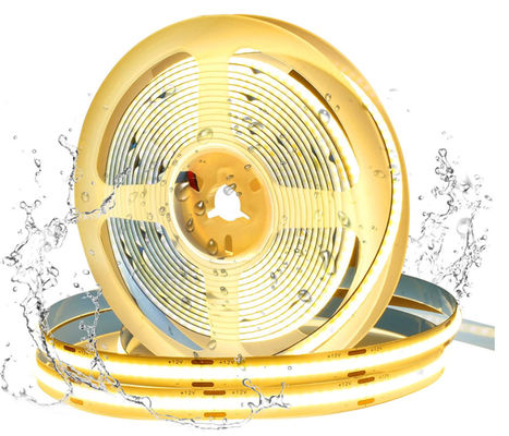 좋은 가격 가요성 COB LED 스트립 고밀도 드오틀스 IP65 방수되 LED 테이프 리본 빛 220V 360 LED 8 밀리미터 A80 온라인으로