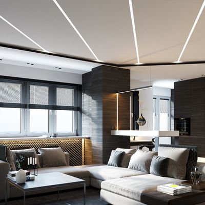 6063 T5 ROHS Aluminium LED Strip Channel 18x5mm Bendable LED Aluminium Profile