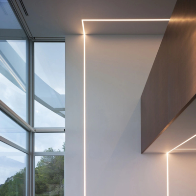 석고 벽용 LED 석고 보드 프로파일 led 알루미늄 프로파일