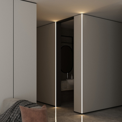 좋은 가격 W53.5mm Gypsum Wall LED Plasterboard Profile IP45 Recessed Led Light Profile 온라인으로
