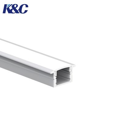 좋은 가격 6063 T5 Aluminum LED Profile 17.0x12.7mm for Embedded Installation 온라인으로