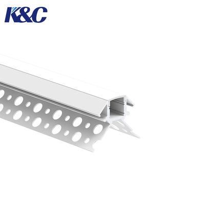 좋은 가격 6063 T5 Aluminum LED Extrusion Channel W42.0 × H32.0mm with Sandblasting Oxidation and ROHS Certified 온라인으로