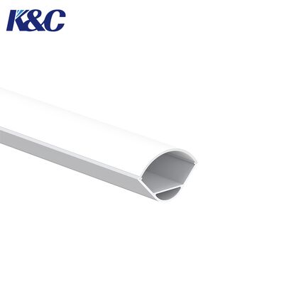 좋은 가격 6063 알루미늄 합금 LED 스트립 알루미늄 프로파일 90° 코너 설치 및 모래 분쇄 산화 온라인으로