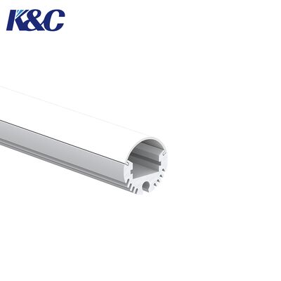 좋은 가격 6063 T5 서스펜션 설치를 위한 PC 커버와 함께 둥근 LED 엑스트루션 온라인으로