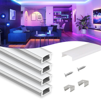 좋은 가격 6063 T5 알루미늄 합금 벤드 LED 스트립 알루미늄 프로파일 (2년 보증 및 맞춤형 길이) 온라인으로