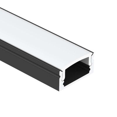 좋은 가격 K17 표면 장착형 LED 알루미늄 프로파일 (12mm LED 스트립용 PMMA PC 디퓨저, 6063 T5 합금) 온라인으로