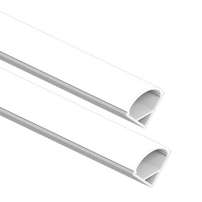 좋은 가격 샌드블라스팅 산화 및 W16.0*H16.0mm 치수를 갖춘 6063 T5 알루미늄 합금 코너 LED 프로파일 온라인으로
