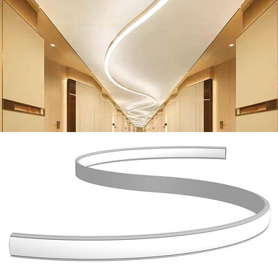 좋은 가격 6063 T5 알루미늄 합금 LED 스트립 알루미늄 프로파일 샌드블래싱 산화 및 상하 그림자 방향 온라인으로