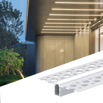 LED 플라스터 보드 프로필  건식 벽체 석고 벽을 위한 주도하는 알류미늄 압출