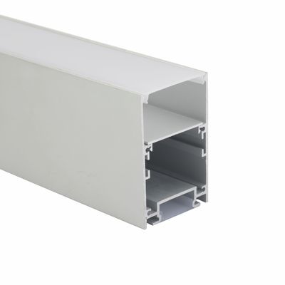 LED 프로필 주도하 알루미늄 통로를 밝히는 것의 상하의 75*75mm 6063 합금