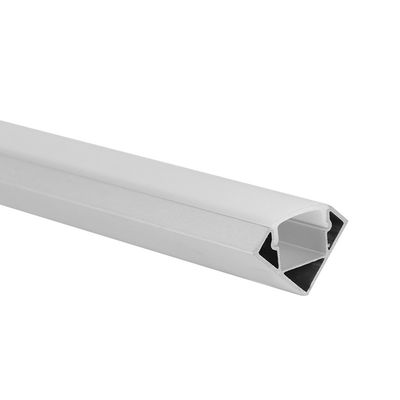 좋은 가격 스트립 알루미늄 형상 각도 18x18mm에게 90 도 LED 코너 알루미늄 프로필을 보내게 했습니다 온라인으로
