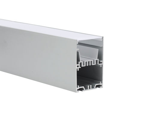 LED 알루미늄 단면도에 있는 운전사를 위한 PC 젖빛 덮개를 가진 지도된 알루미늄 단면도 방열판