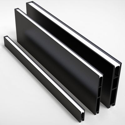슬림메스트는 알루미늄 프로파일 펜던트 18 밀리미터 6063 T5 중단된 LED 알루미늄 프로필을 이끌었습니다
