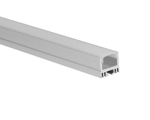 LED 알류미늄 압출 케케묵은 17*15mm PC 커버 흑백 표면은 휴회했습니다