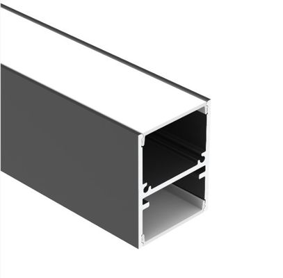좋은 가격 ROHS 6063 T5는 선형을 위한 알루미늄 단면도 W27.3mm H35mm를 아래로 위로 지도했습니다 온라인으로