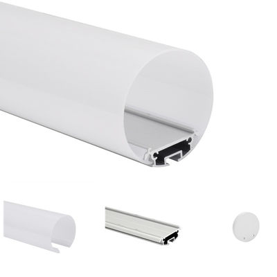 KN9를 점화하는 주거 건물 훈장을 사용하는 6063 T5 둥근 LED 단면도 직경 60mm 가정