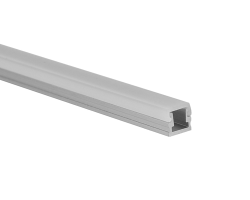 엔드 캡이 있는 양극 처리된 작은 8*7.5mm LED 스트립 알루미늄 프로파일