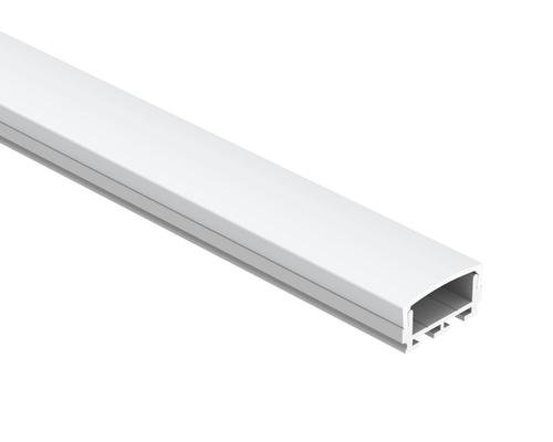 좋은 가격 실버 표면 IP20 LED 스트립 알루미늄 프로파일 장착 블랙 확산 온라인으로