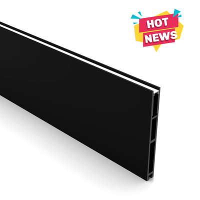 6063 t5 적당한 거는 철사를 가진 중단된 알루미늄 LED 단면도