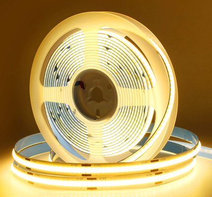 좋은 가격 탄력적인 실내 장식 COB는 스트립 라이트 DC12V에게 320 레드스 가늘고 긴 LED 라이트 스트립을 보내게 했습니다 온라인으로
