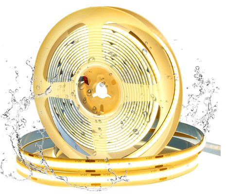 좋은 가격 가요성 COB LED 스트립 고밀도 드오틀스 IP65 방수되 LED 테이프 리본 빛 220V 360 LED 8 밀리미터 A80 온라인으로